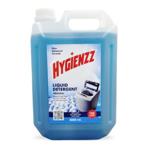 Hygienzz Laundry Detergent Liquid effectively removes tough stains while maintaining the natural shine of your clothes, helping to extend their lifespan. It not only cleans but also leaves you smelling fresh.